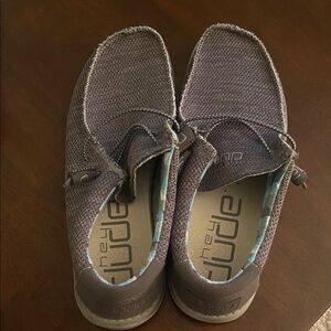 Hey Dude Textured Brown Slip-On Shoes